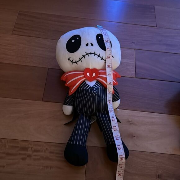 NWT Disney Valentines Day Nightmare Before Christmas 17 in Jack and Sally Plush - Picture 6 of 7